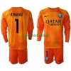 Maillot de Gardien à Manches Longues Paris Saint-Germain Keylor Navas 1 Extérieur 22-23 Pour Enfant